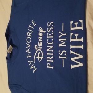 "My Favorite Disney Princess is My Wife" Shirt